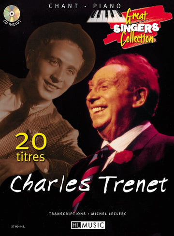 Trenet - 20 Titreschant/po. - Chant et Piano
