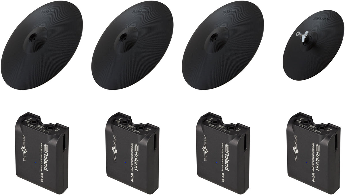 Roland 4CY-4WT-01 - Pack de cymbales avec WT-10