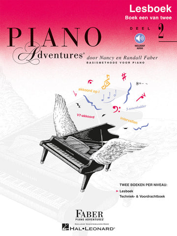 Piano Adventures: Lesboek Deel 2 - Version Neerlandais