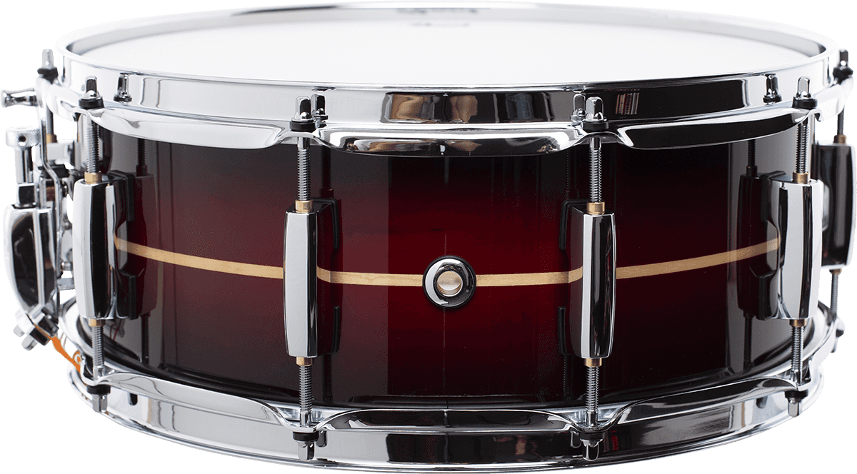 Masters Maple Complete 14X5.5 Red Burst Stripe