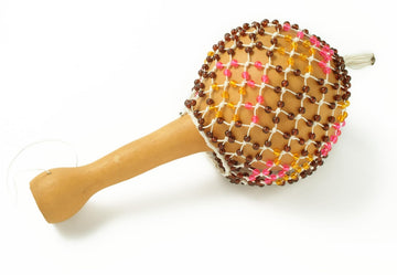 Shekere Xequere - Calebasse Ø20CM - Filet Perle