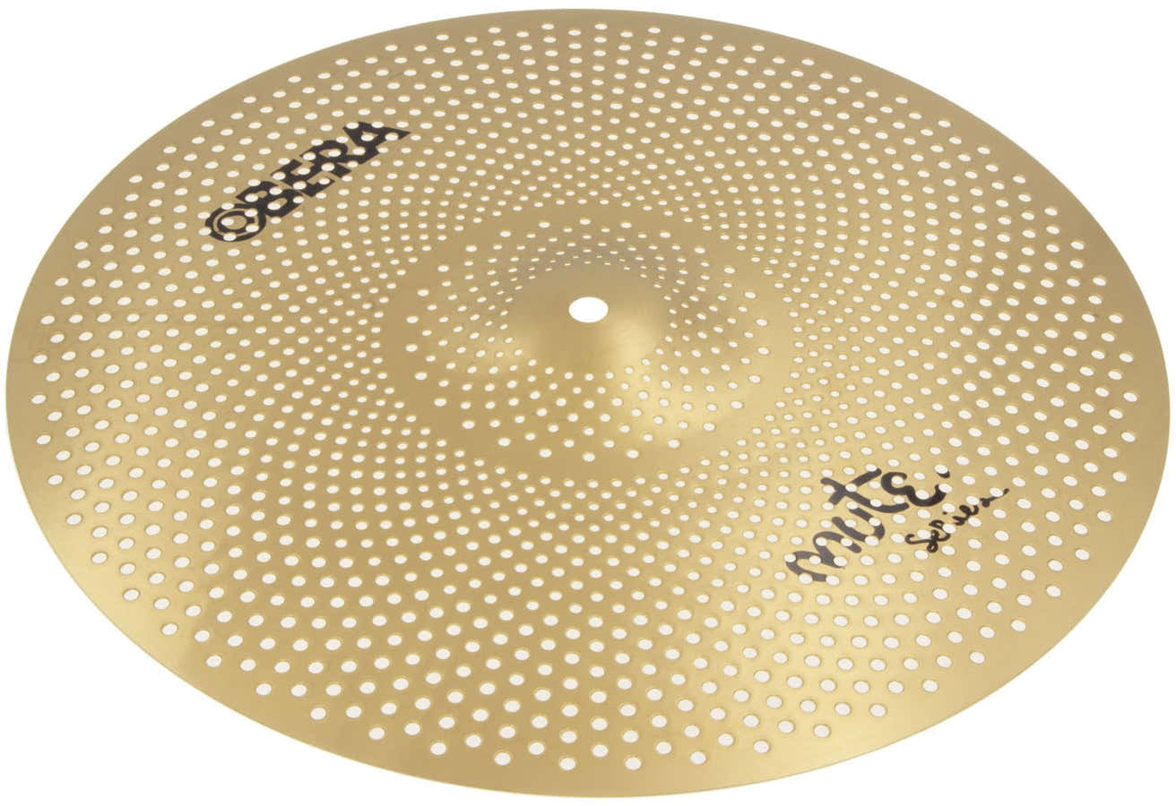 Crash 16" Mute - Cymbale Silencieuse - Finition Brass