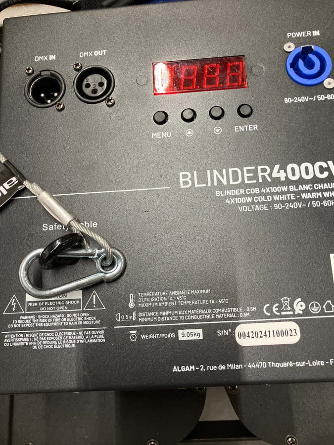 Blinder 400 CW-WWA - Stock B