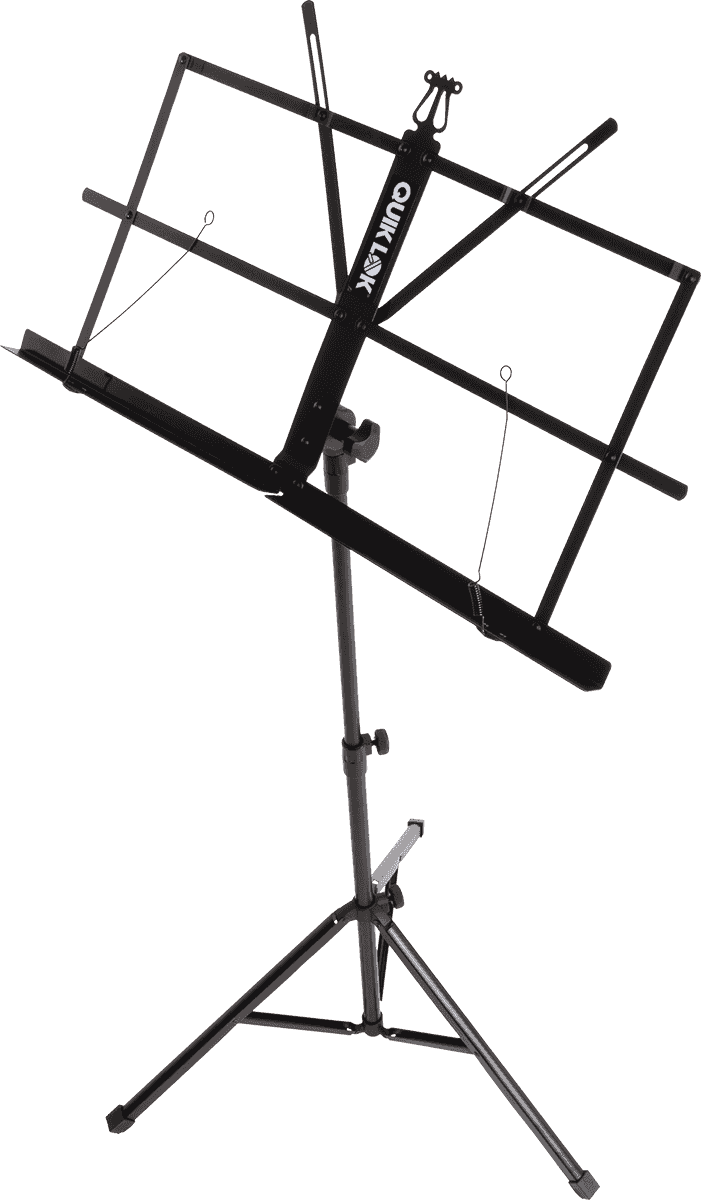 MS334WB Pupitre Leger + Housse Nylon - Noir
