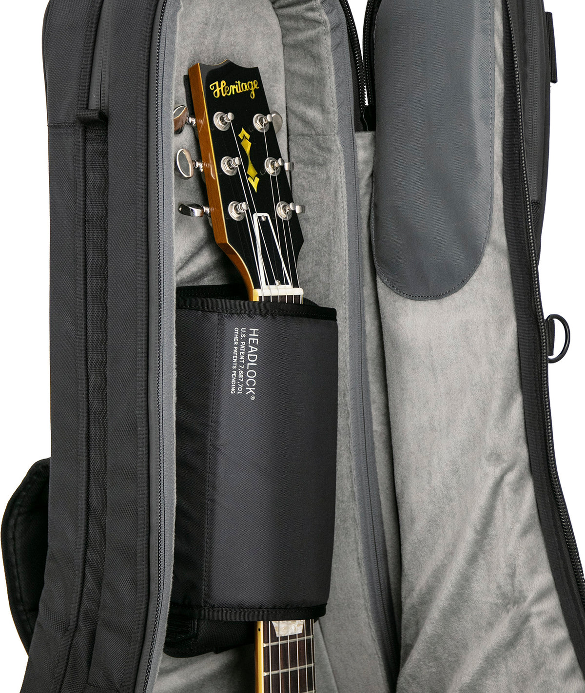 2 Guitares Electriques (Avec Roulettes) - Noir