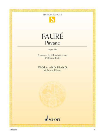Fauré - Pavane Op. 5 - Alto et Piano