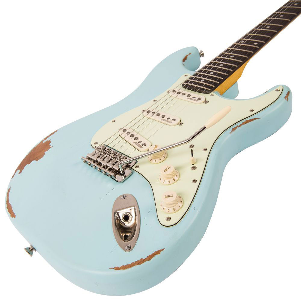 V6Mrlb Distressed Laguna Blue