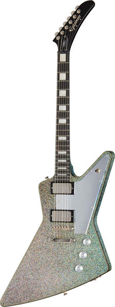 Epiphone Explorer Custom Signature Lzzy Hale Black Diamond Holographic Sparkle IBG