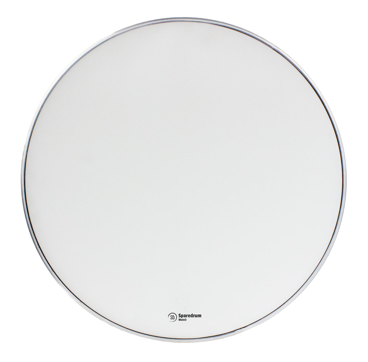 Sparedrum 22" Mute 3 Plis - Mesh Silencieuse - Blanc