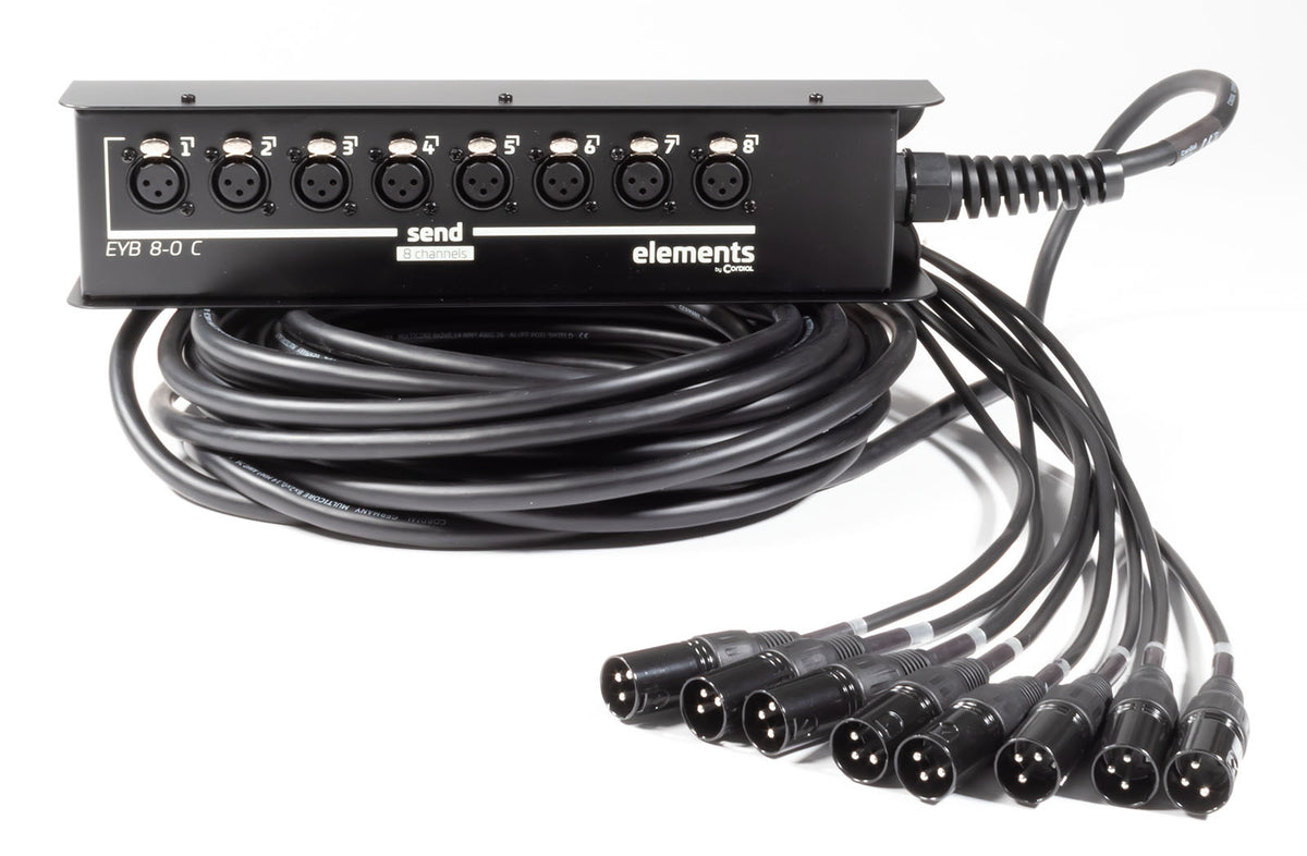 Boitier de Scène 8 Entres XLR 15 M