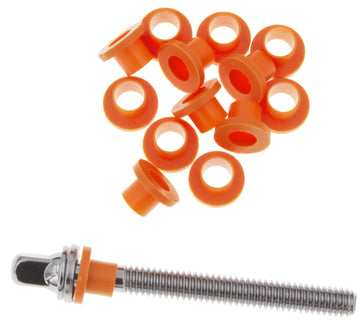 TRW20or Rondelles Nylon Pour Tirants Orange X20