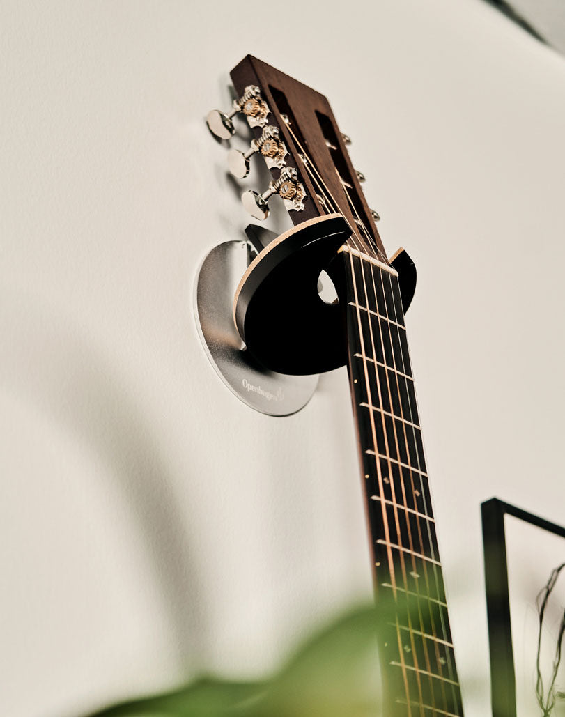 Support Mural Guitare Hangwithme Noir