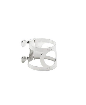 Ligature Clar Contralto/Contrebasse Argentée