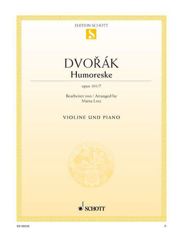 Dvorák - Humoresque Op. 101/7 - Violon et Piano