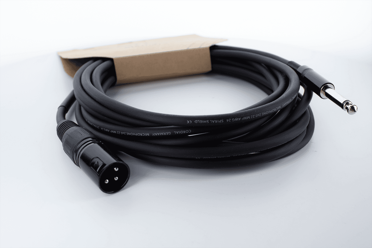 Câble Audio XLR Mâle / Jack Mono 5 M