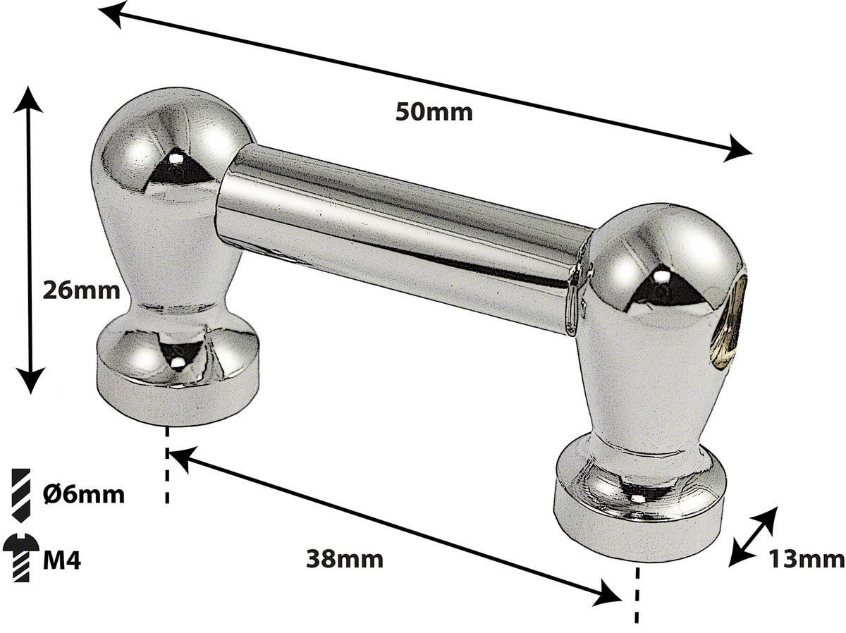 Coquille Tube Grosse Caisse - 38mm - Mono Tirant (X1)