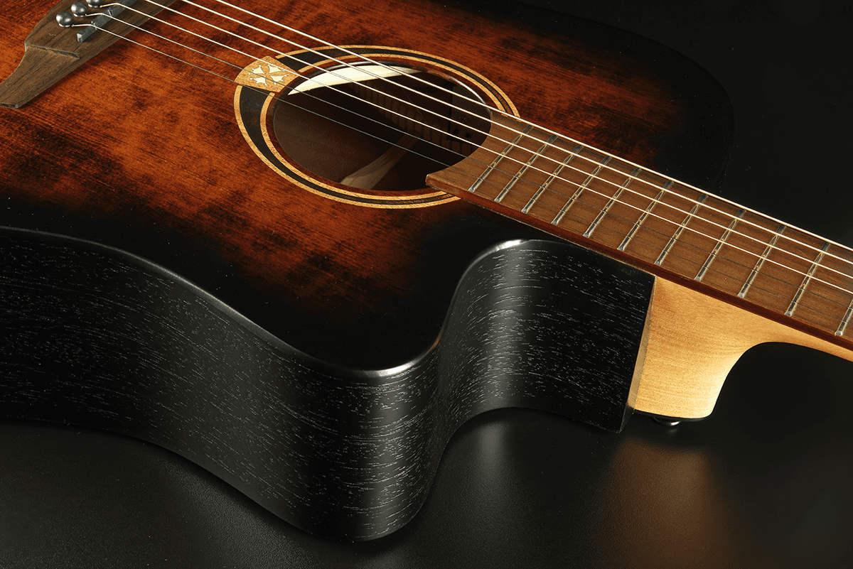 Tramontane T70DCE-B&B Dreadnought Ctw Black & Brown