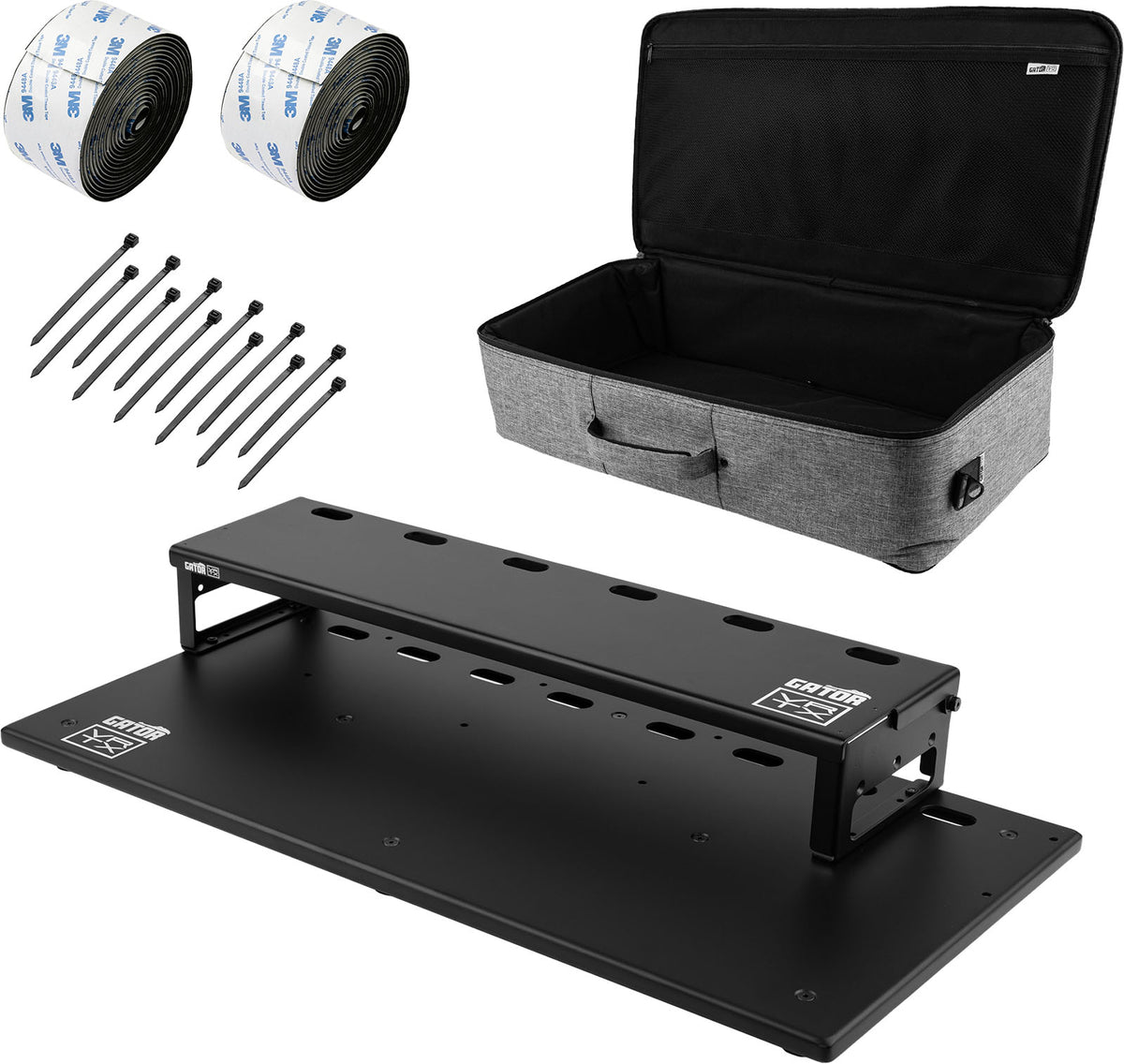 Pedalboard Vertex by Gator 68 x 33 cm avec plateau supp.