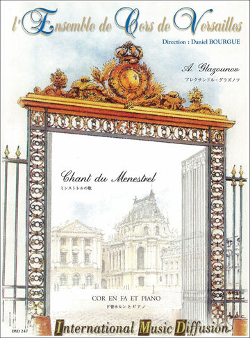 Glazounov A. - Chant Du Menestrel - Cor et Piano