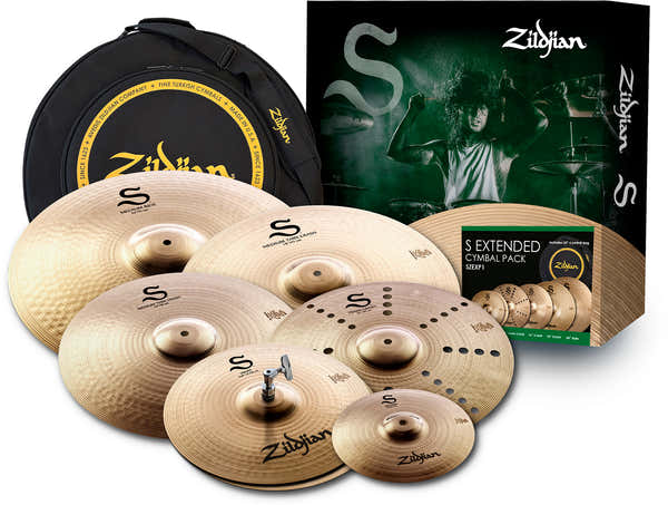 Zildjian SZEXP1 - Pack S-Family Series 10"-14"-16"-16"-18"-20" + housse cymbales