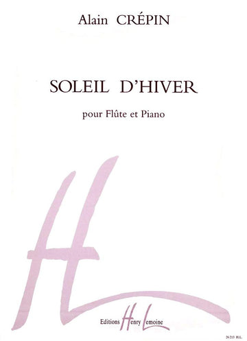 Crepin Alain - Soleil D'Hiver - Flute Piano