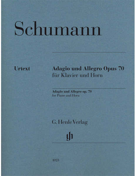 Schumann R. - Adagio & Allegro - Cor et Piano