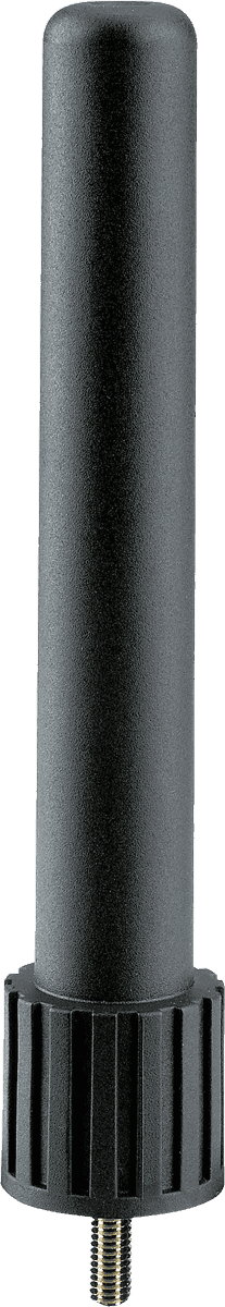 K&M 17788-005-55 Stand Noir Sans Embase Pour Flute Traversiere
