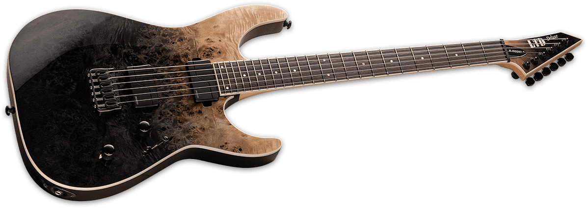 M1000 Hipshot Fluence Burled Poplar Black Fade