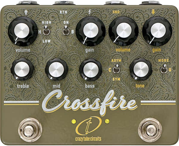 Crazy Tube Circuits CROSSFIRE Overdrive