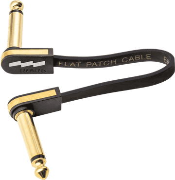 Câble de Patch Guitare 10 CM Compact Or