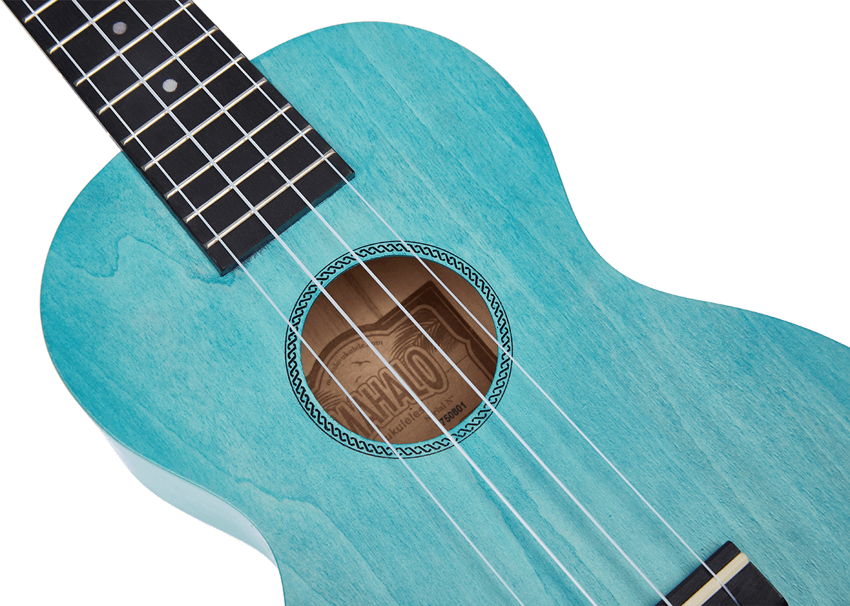 Ukulélé Island Concert Aqua Blue + Housse