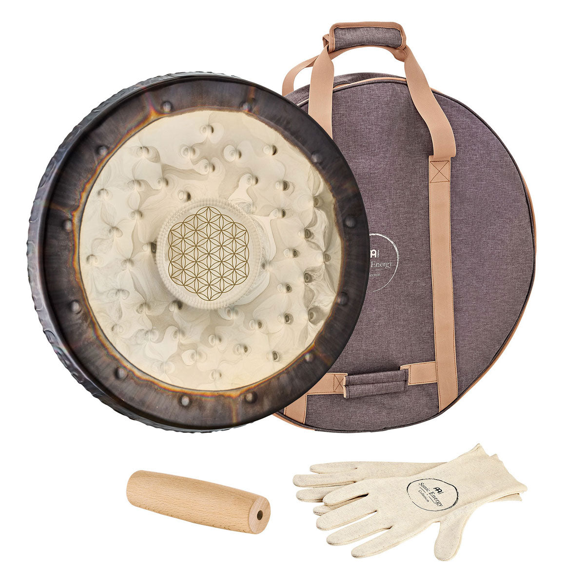 SGFOL22 - Gong sonore de 22" Fleur de vie