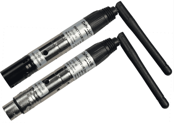 Pack émetteur + récepteur DMX sans-fil