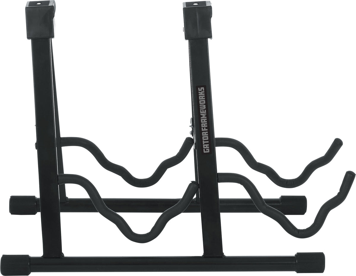 Stand Double En A Guitare Acoustique Et Électrique