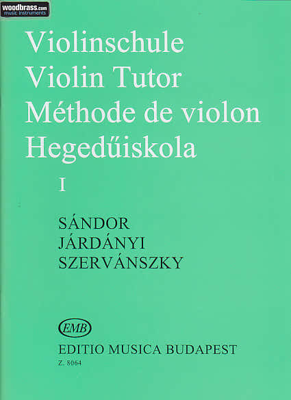 EMB (Editio Musica Budapest) Méthode De Violon Vol. 1 - Sandor