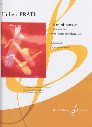 23 Mini-Puzzles Saxophone - Prati