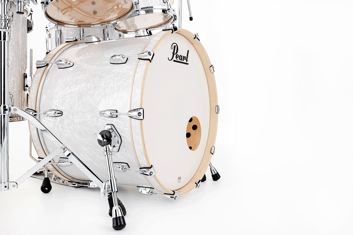 PMX Professional Maple Rock 22 White Marine Pearl