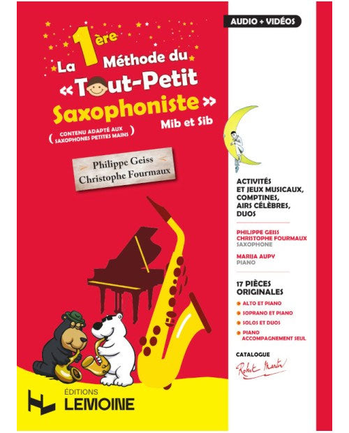 Méthodes et partitions saxophone Robert Martin