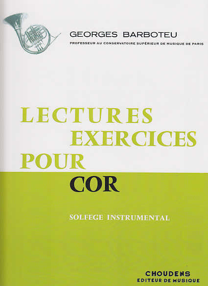 Choudens Barboteu G. - Lectures et Exercices - Cor