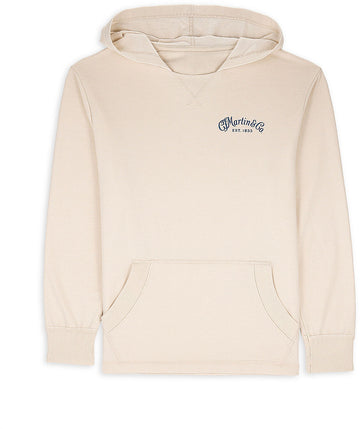 Sweat à capuche Vintage Wash Naturel M