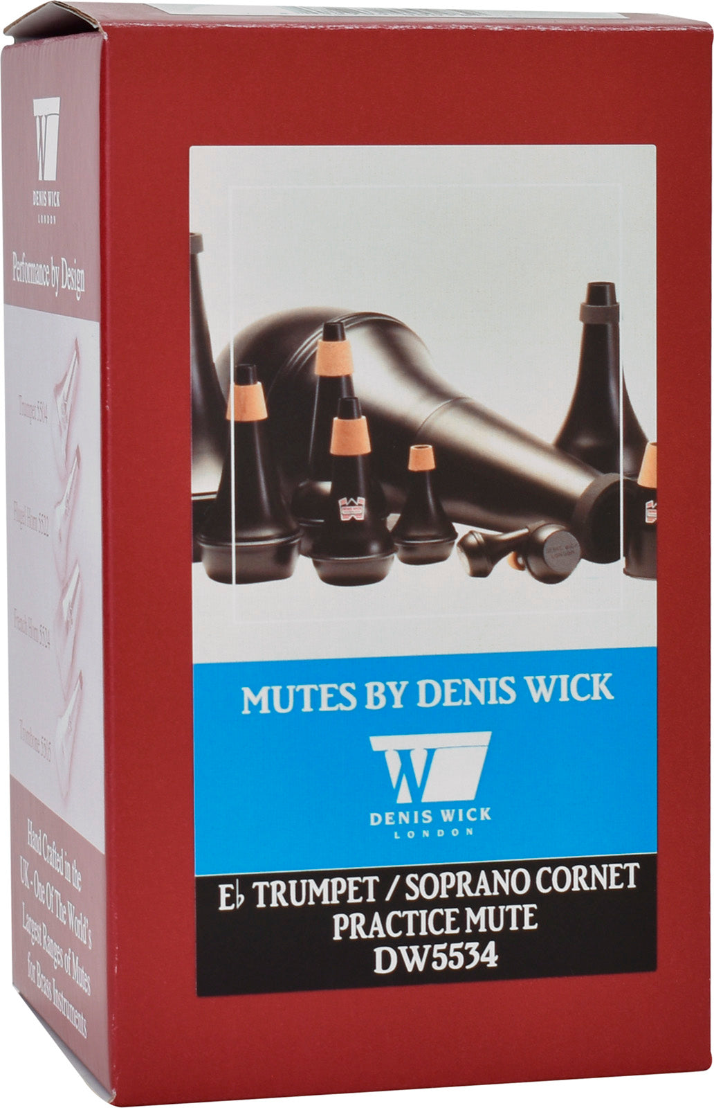 Sourdine Muette Trompette En Re et Cornet Mib DW5534