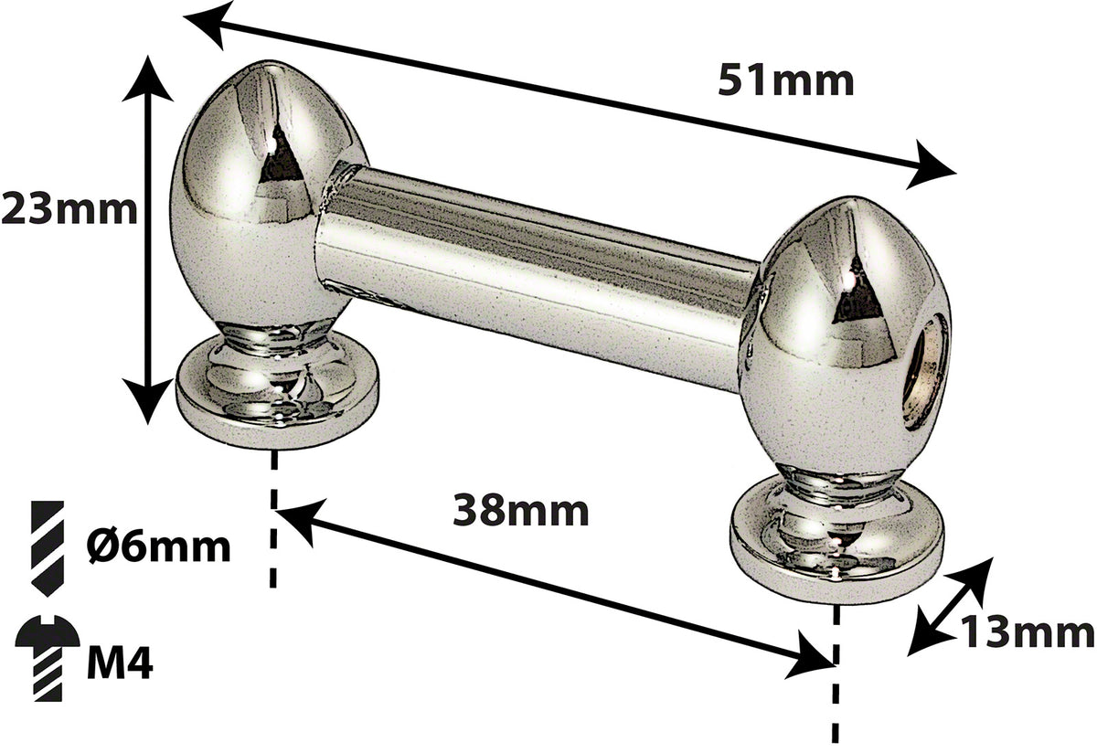 TL7D38 - Coquille Tube - 38mm - Double Tirant (X1)