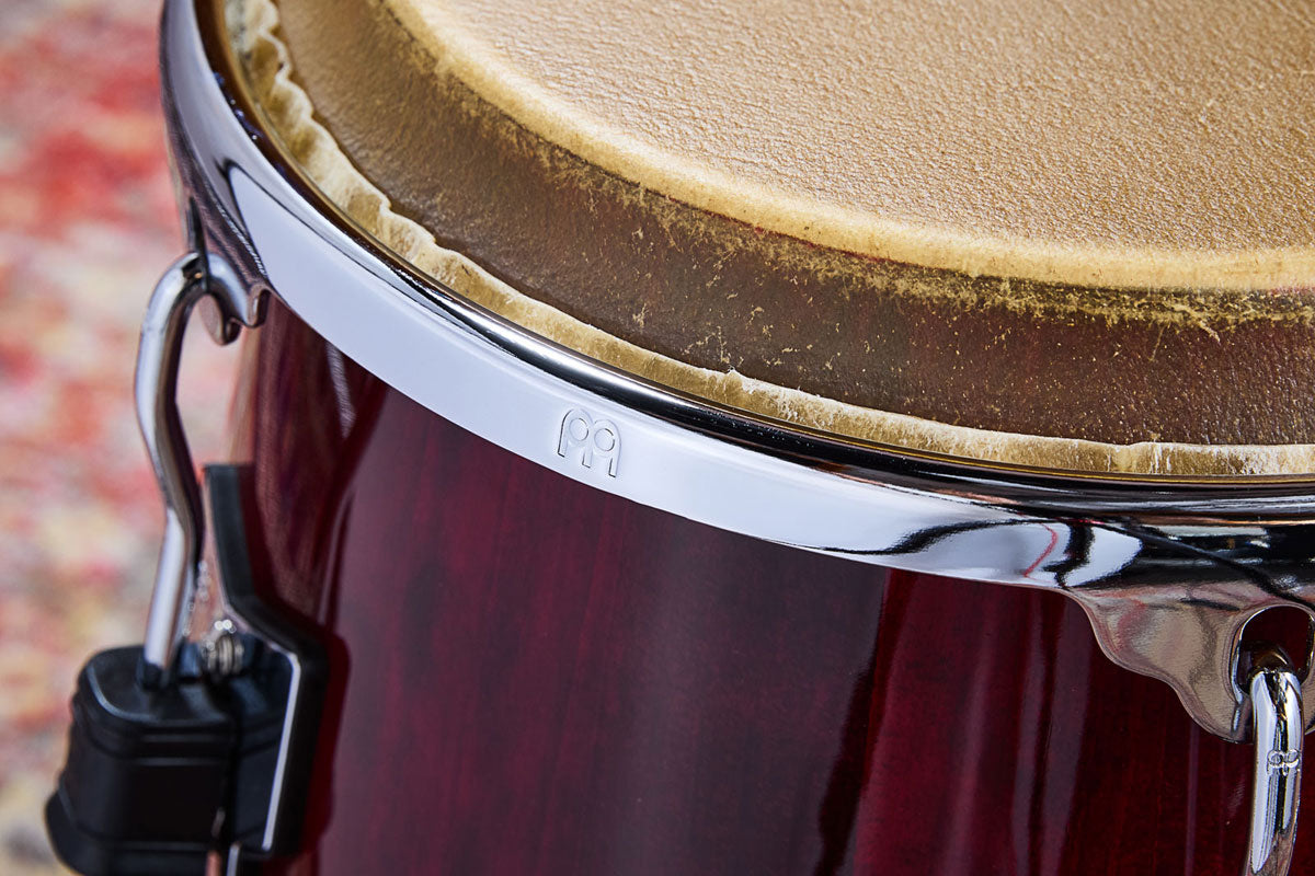 MEC1134WRP-CH - Marathon Exclusive Series Conga 11 3/4" - Wine Red/Chrome HW