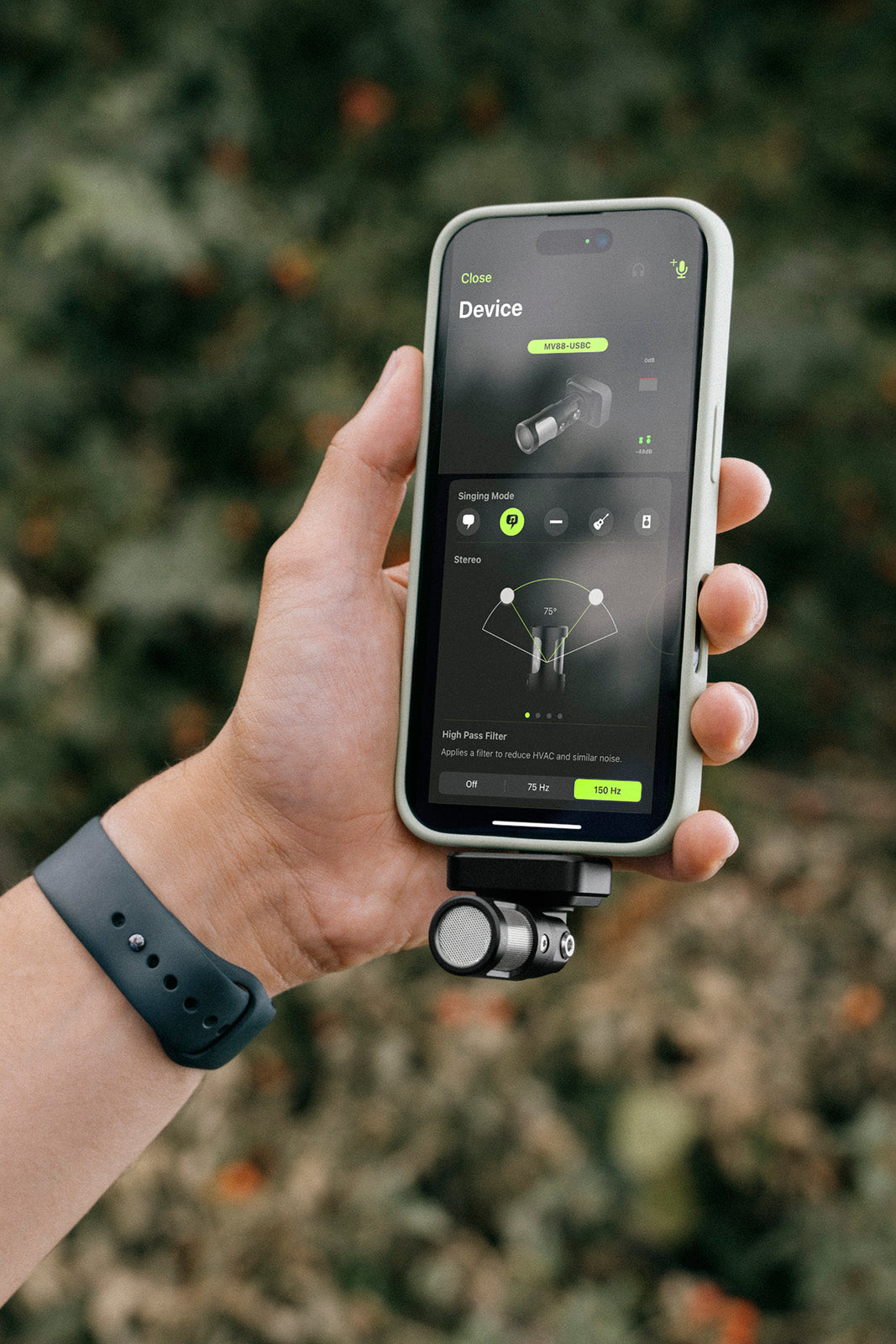 Micro MV88-USBC pour Smartphone iOS + Android