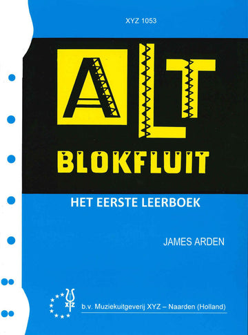Altblokfluit 1 - Version Neerlandais