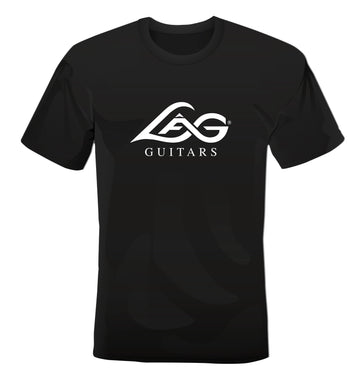 T-Shirt LÂG Noir logo blanc S
