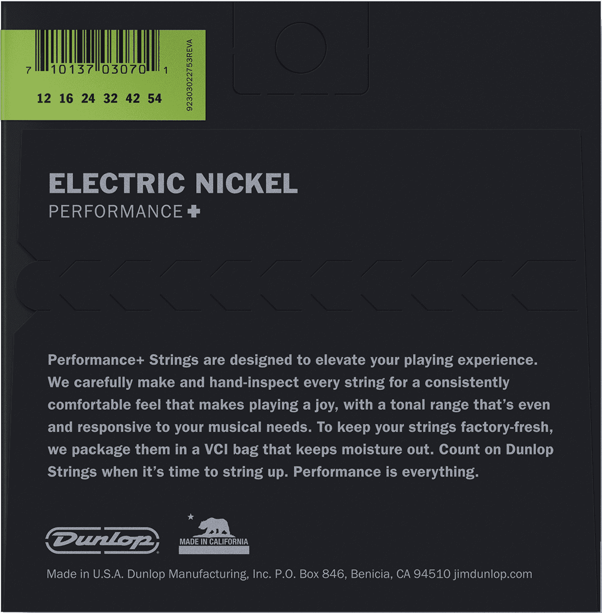 Nickel Plated Steel Jeux Electrique Heavy 12-54