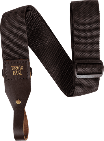 Sangle Polypro Marron pour Guitare Acoustique