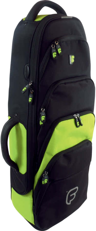 Housse Premium Noire/Verte Saxophone Ténor