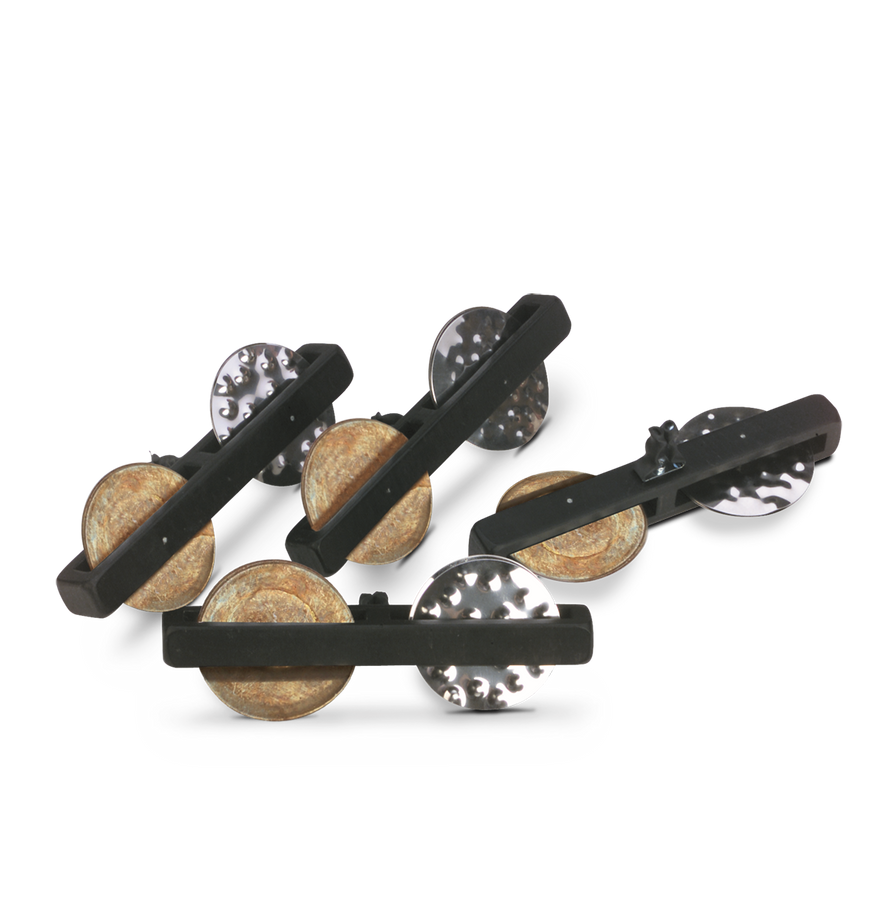 4 Jingle Bar Pour Tambour Sur Cadre (frame Drum / Bodhran)